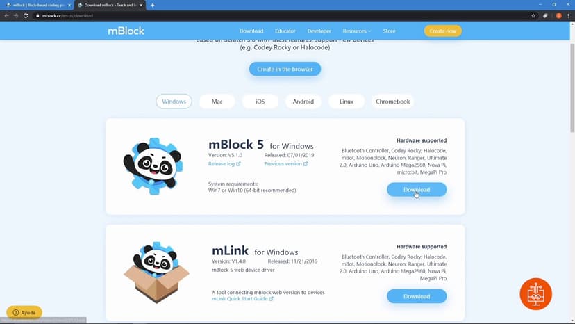 Niños aprendiendo lógica de programación